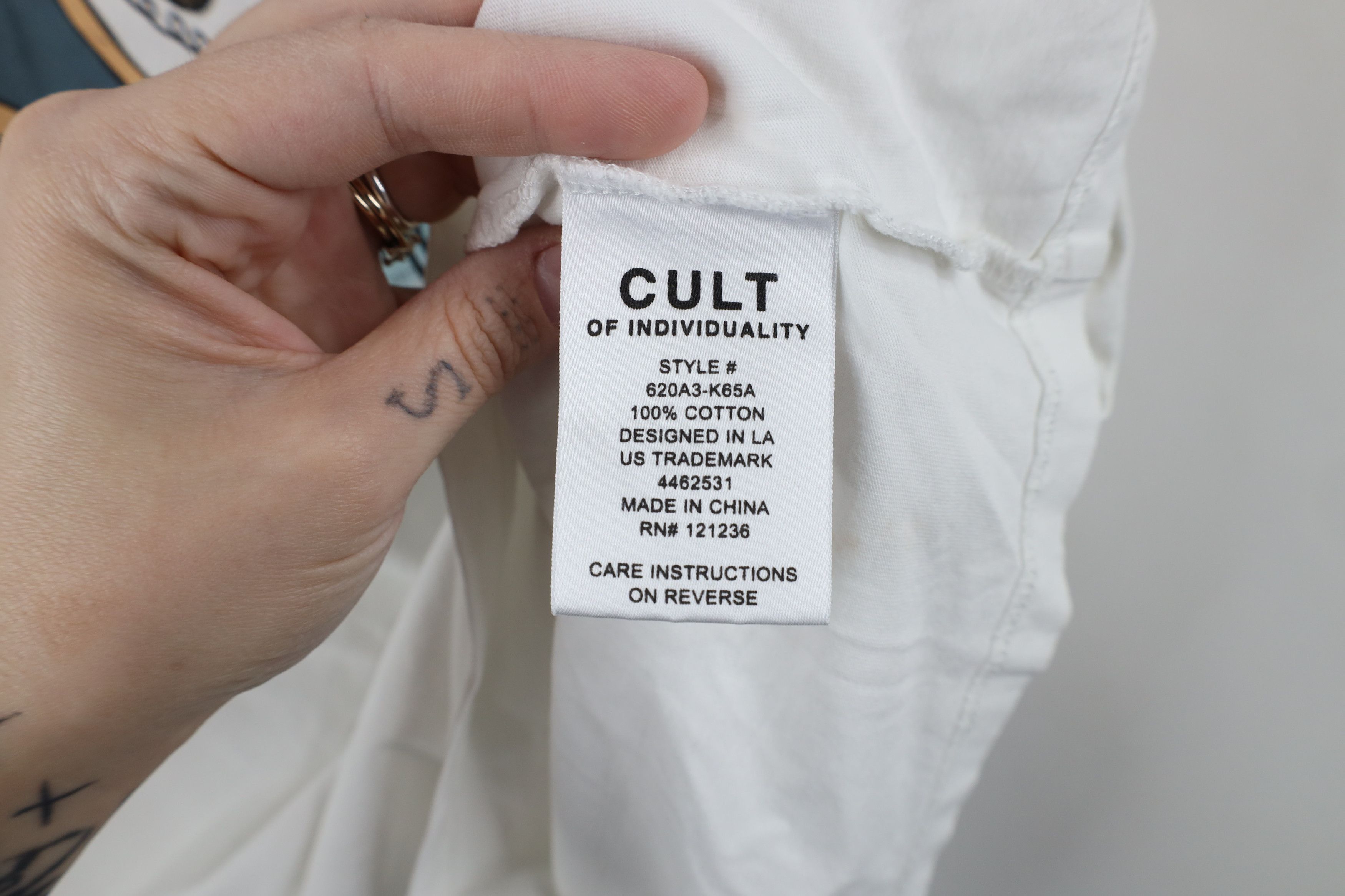 Cult Of Individuality × Vintage Cult of Individuality Beavis & Butthead DJ Sleeve T-Shirt Size US S / EU 44-46 / 1 - 10 Thumbnail