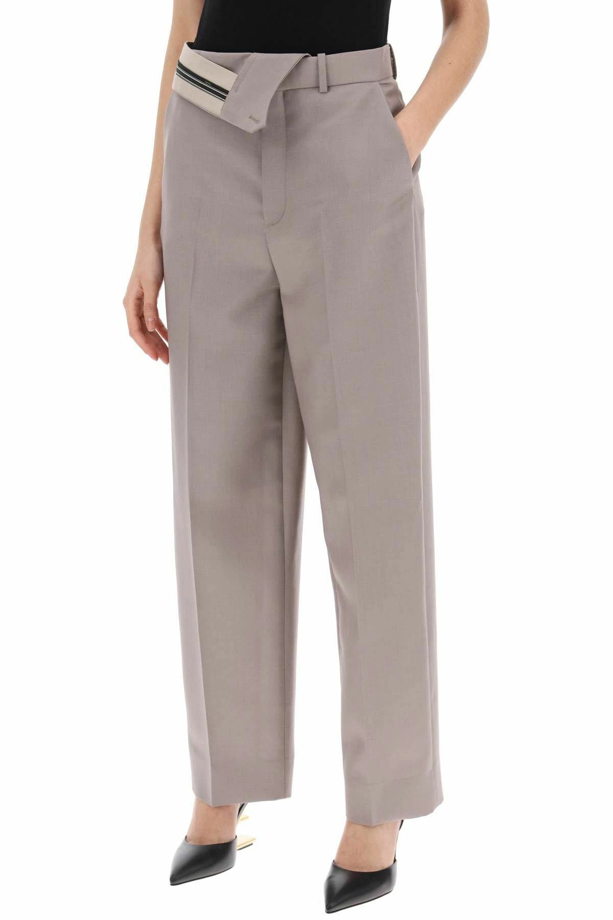 Fendi o1B3y1r0326 Casual Pant in Gray Size 38" / US 16 / IT 52 - 4 Thumbnail