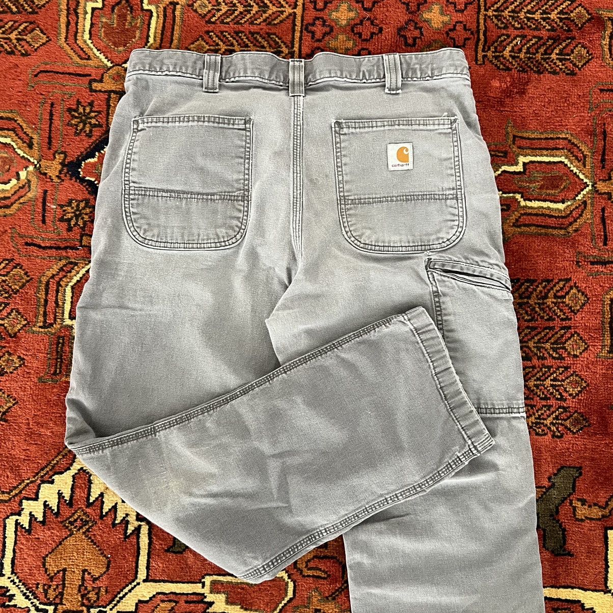 image of Carhartt Cargo Pants Workwear in Grey, Men's (Size 36)