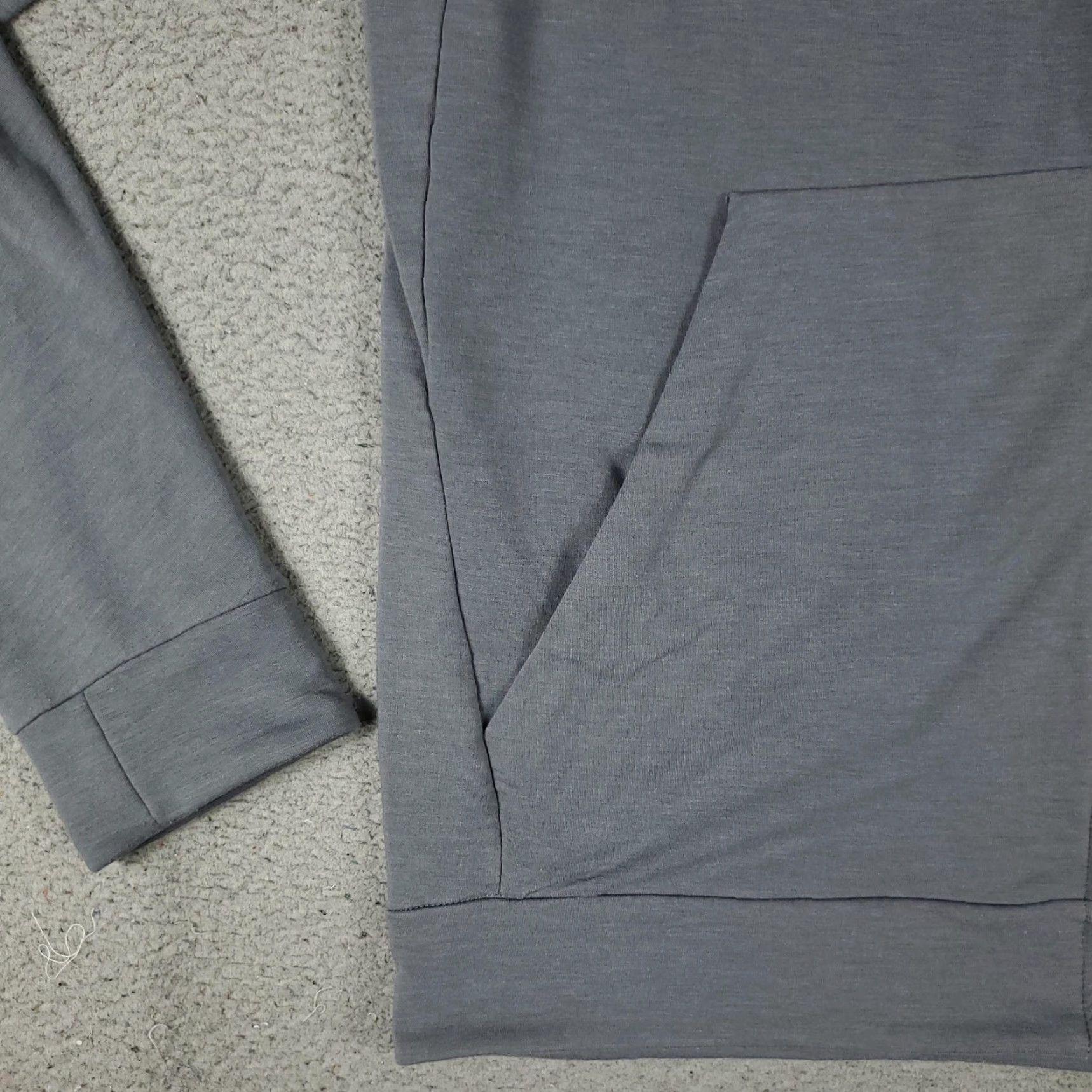 Nike Nike Hoodie Mens L Gray Full Zip Sweatshirt Size US L / EU 52-54 / 3 - 3 Thumbnail
