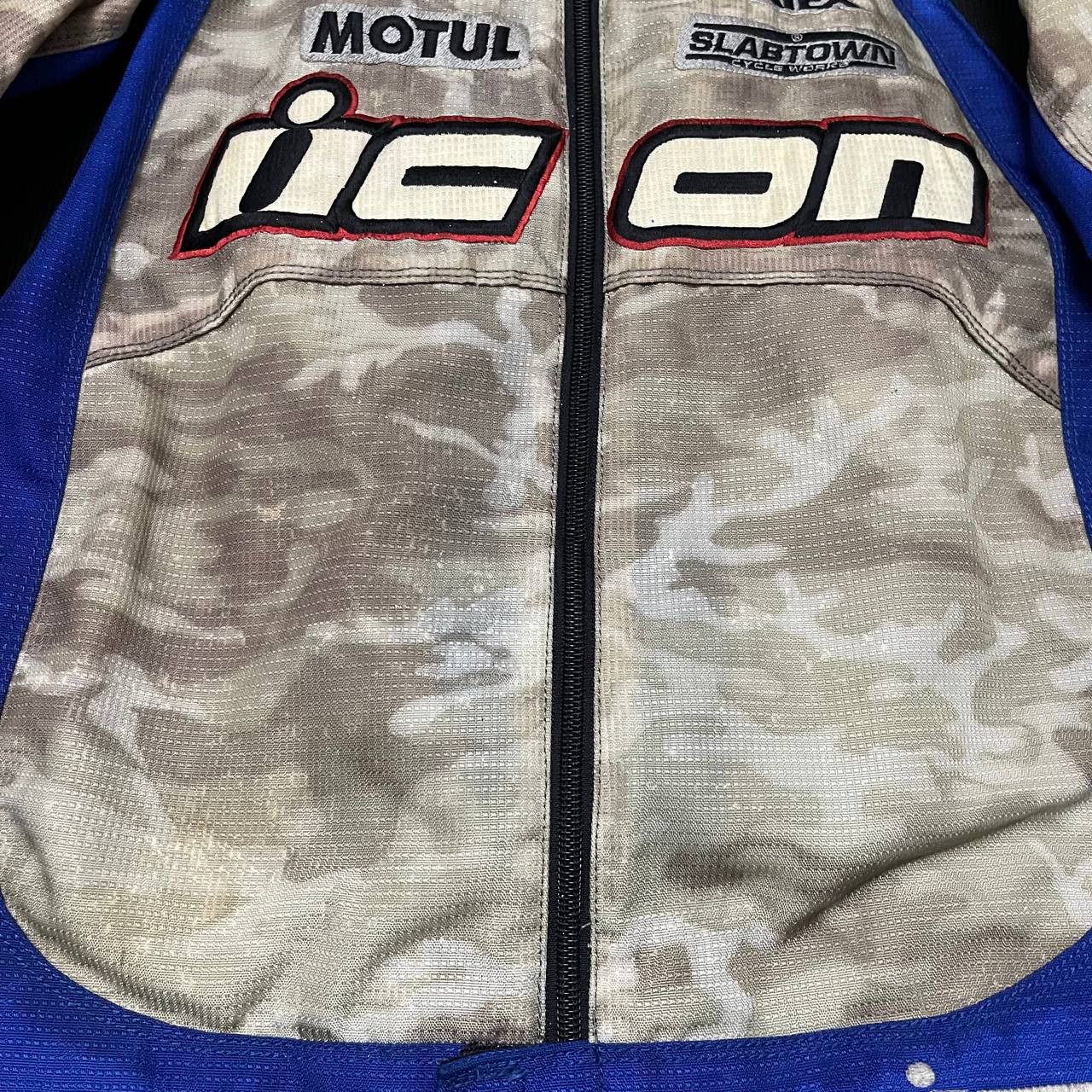 ICON Motorsports Vintage Icon Moto Racing Merc Stage Jacket with Padding Size US XL / EU 56 / 4 - 9 Thumbnail
