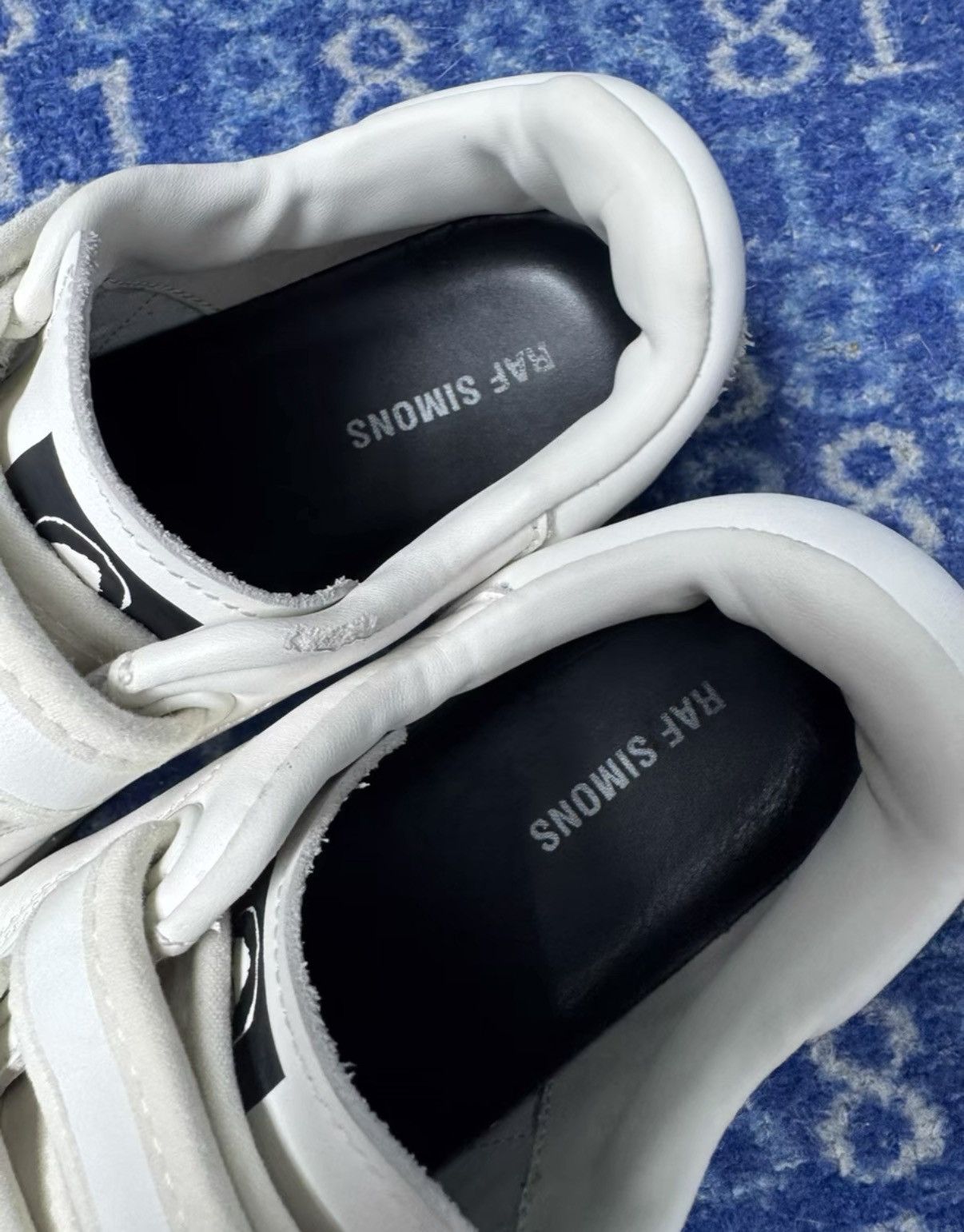 Raf Simons Raf Simons Low-Top White Sneakers with Velcro Straps K37 Size US 7 / IT 37 - 3 Thumbnail
