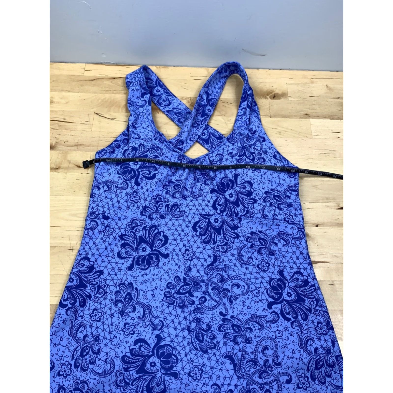 Vintage REI Womens Tank XS Purple Floral Racerback Outdoor Hiking Casual Size XS / US 0-2 / IT 36-38 - 5 Thumbnail