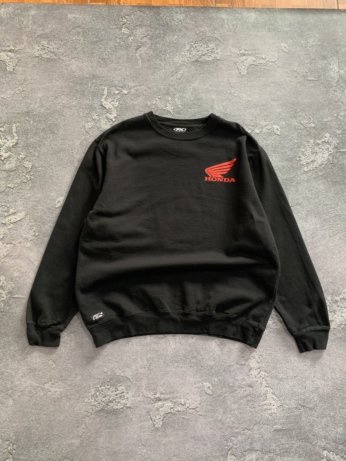 Honda Honda Racing Factory Effex Men’s Sweatshirt Black Size XL Size US XL / EU 56 / 4 - 1 Thumbnail