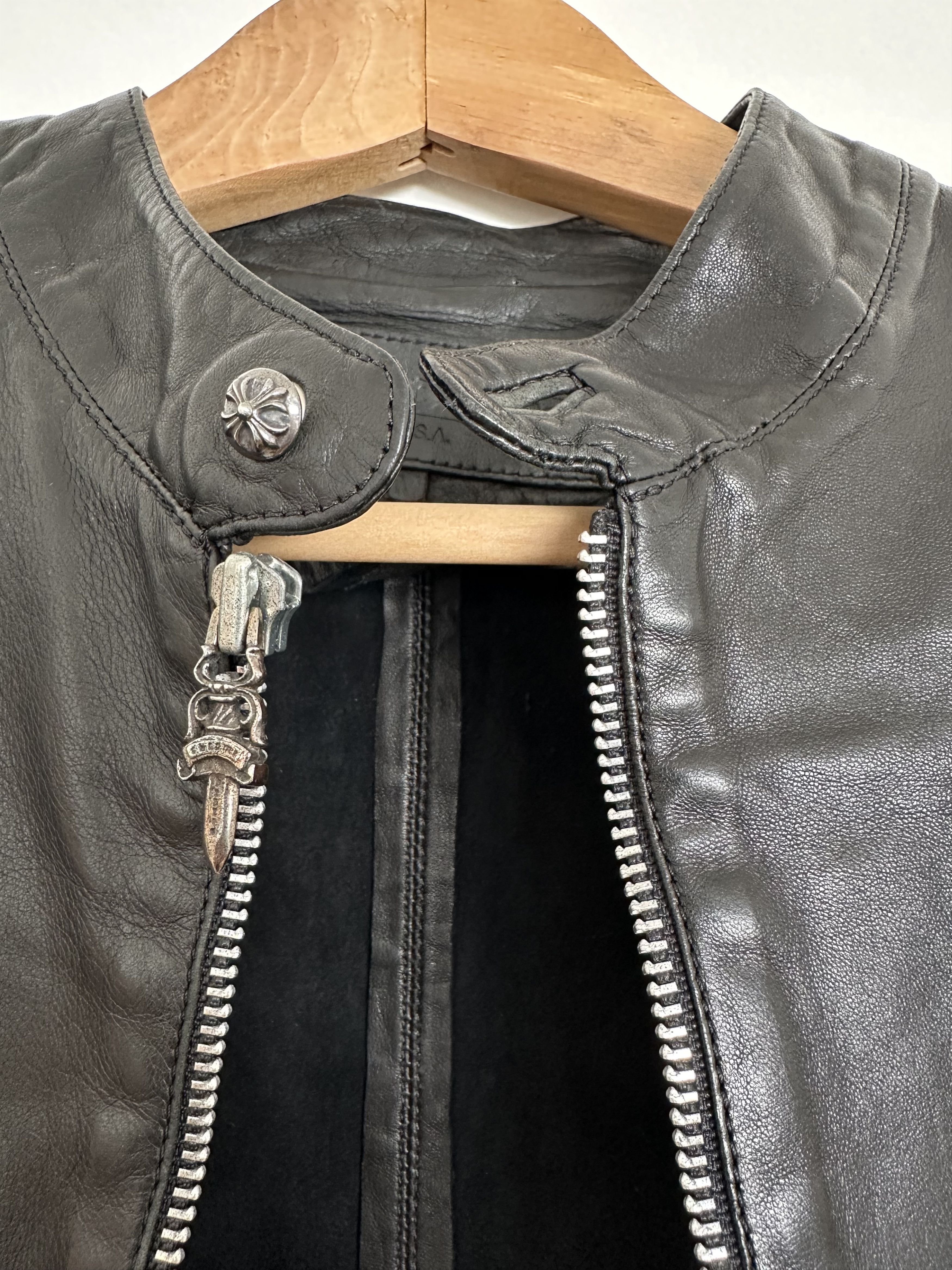 Chrome Hearts Chrome Hearts Leather Jacket Size US M / EU 48-50 / 2 - 6 Thumbnail