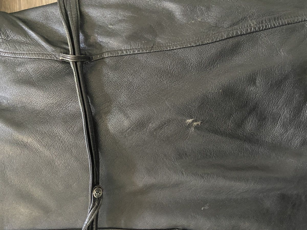 Vintage Vintage Leather Jacket w/Alpaca Fur lining Size US M / EU 48-50 / 2 - 7 Thumbnail