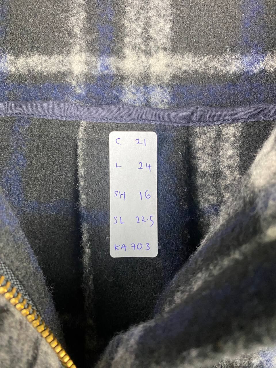 Japanese Brand × Vintage Vintage Rare Design Wool Jacket Size M / US 6-8 / IT 42-44 - 4 Thumbnail