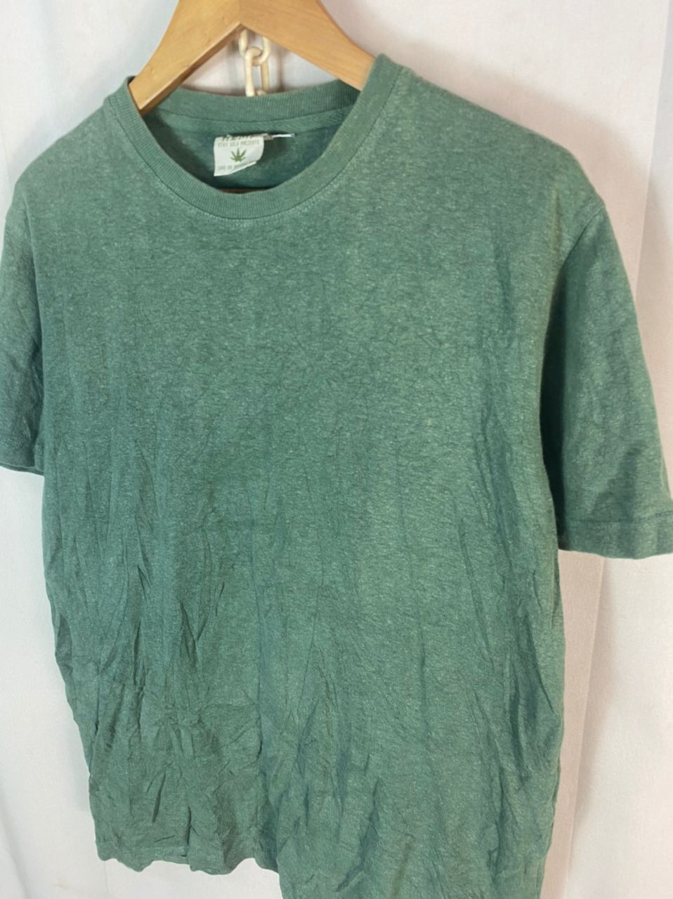 Japanese Brand Cannabis hemp plain tshirt by ahope hemp Size US M / EU 48-50 / 2 - 3 Thumbnail
