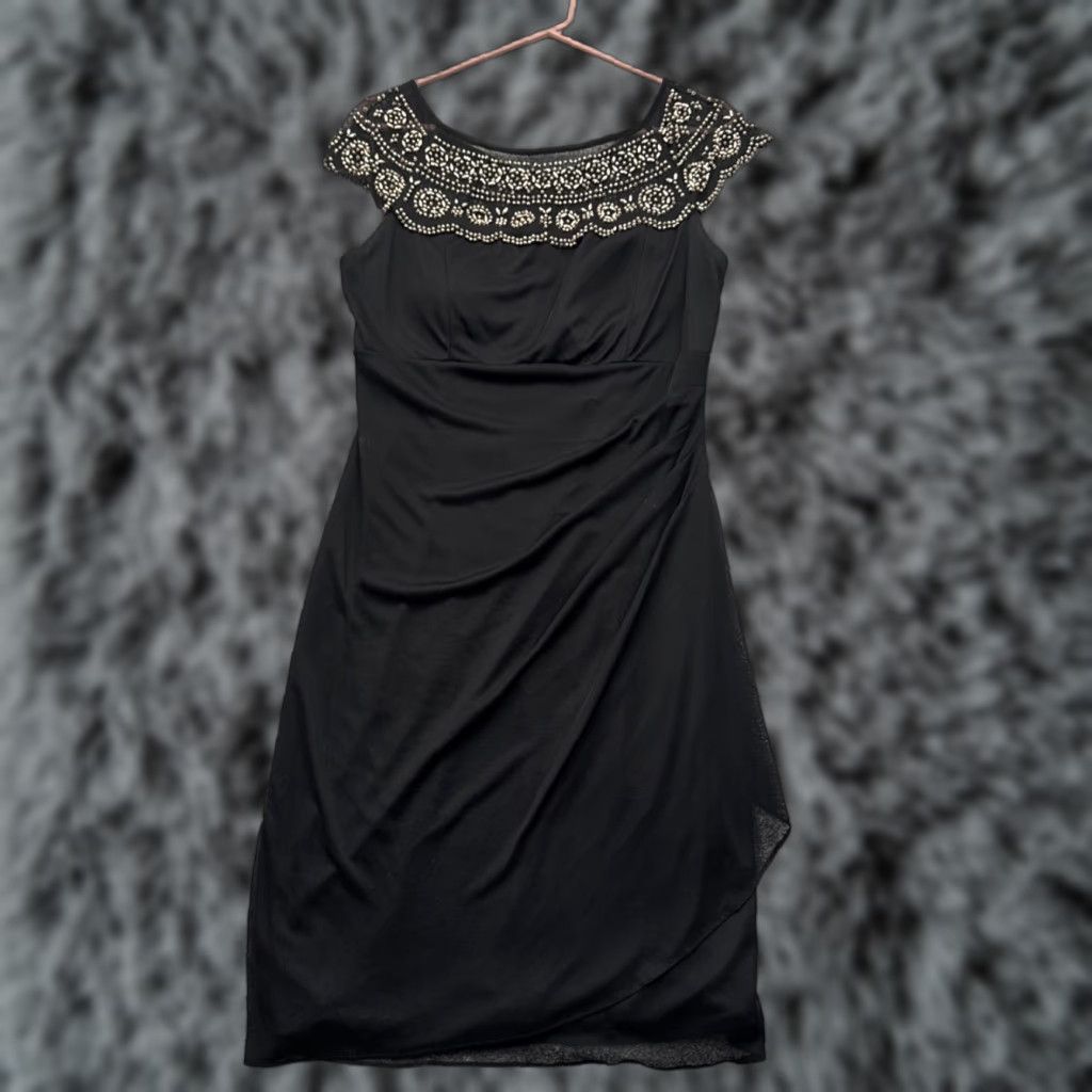 sachin and babi light blue dress Short Black Mini Homecoming Party Dress main image 0