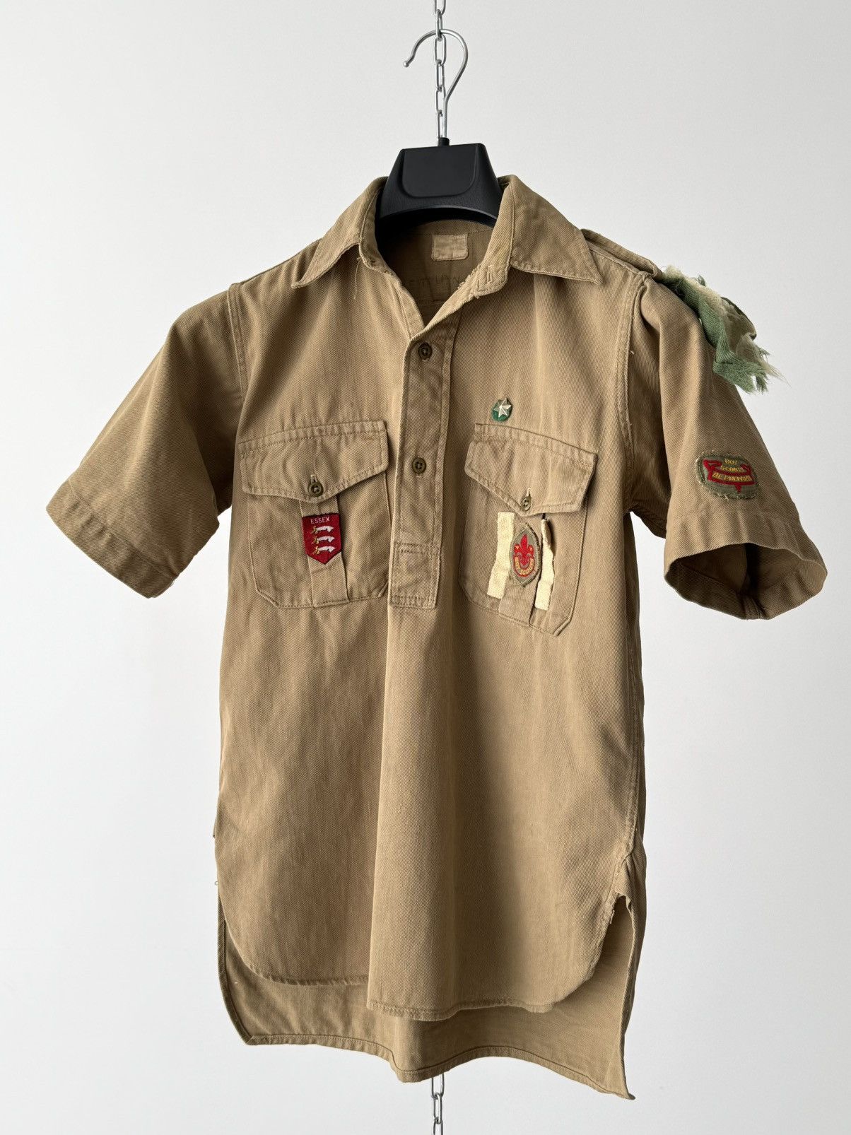 Vintage Original 1950s British Boy Scouts Shirt Size US XS / EU 42 / 0 - 1 Thumbnail