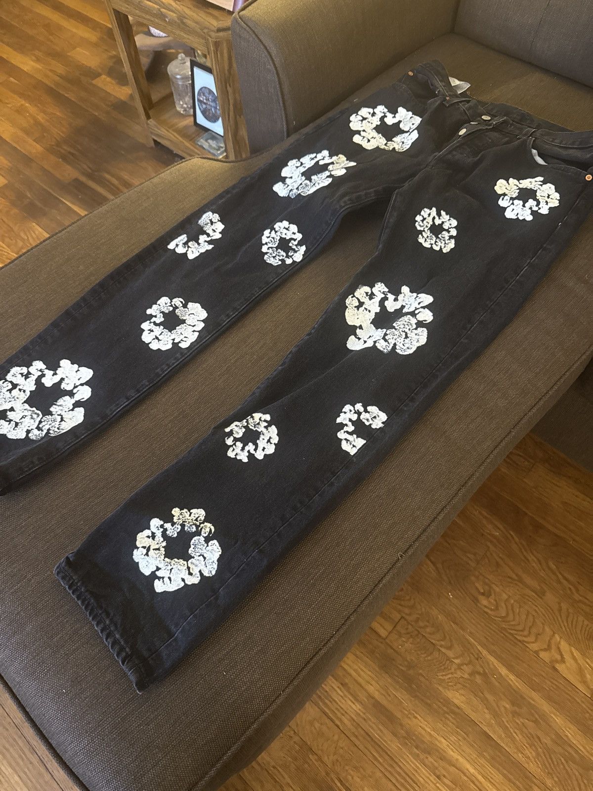 DENIM TEARS Denim Tears Black Size US 33 - 6 Thumbnail
