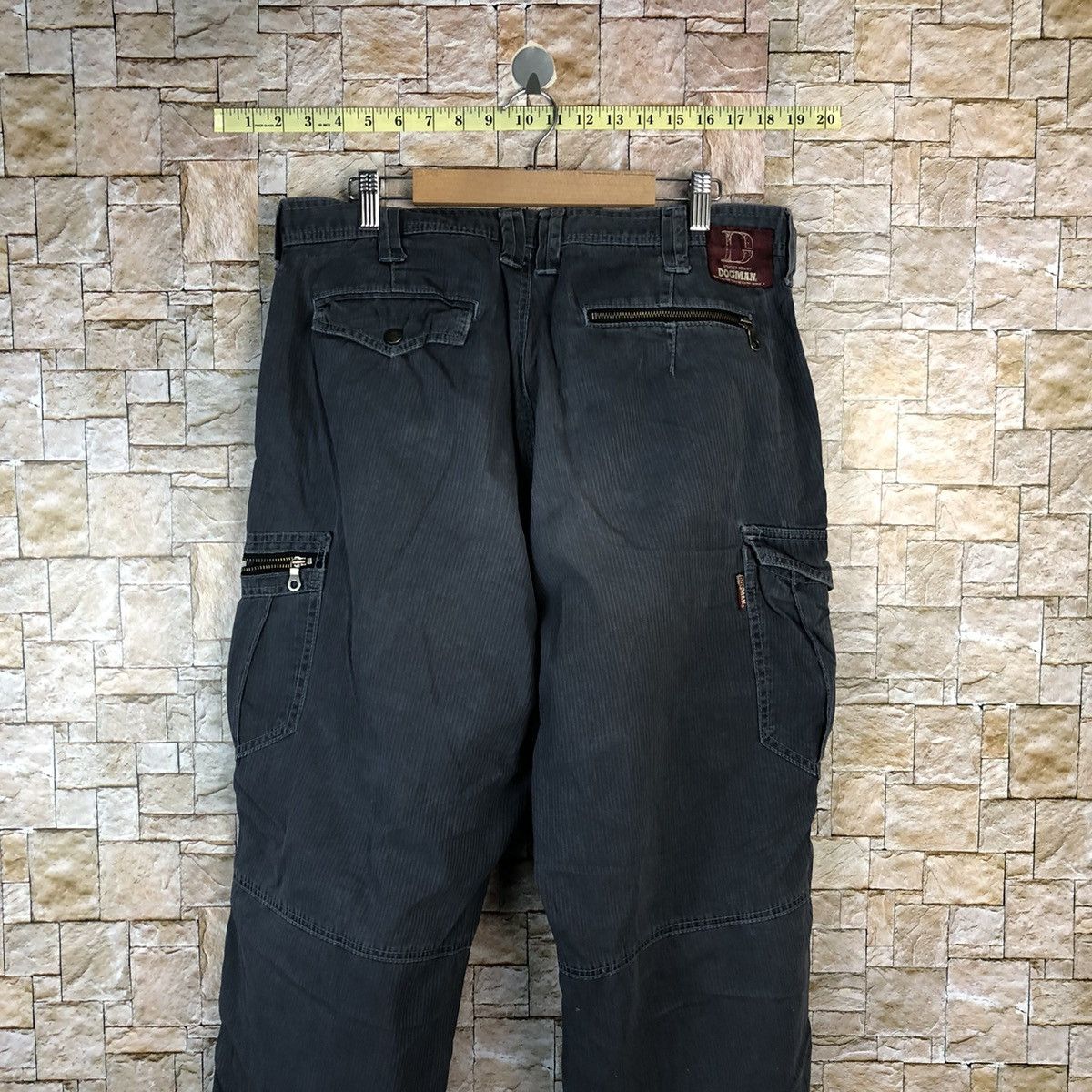 Japanese Brand Dogman Dark Blue Cargo Multipocket Pants #A1028 Size US 32 / EU 48 - 17 Thumbnail