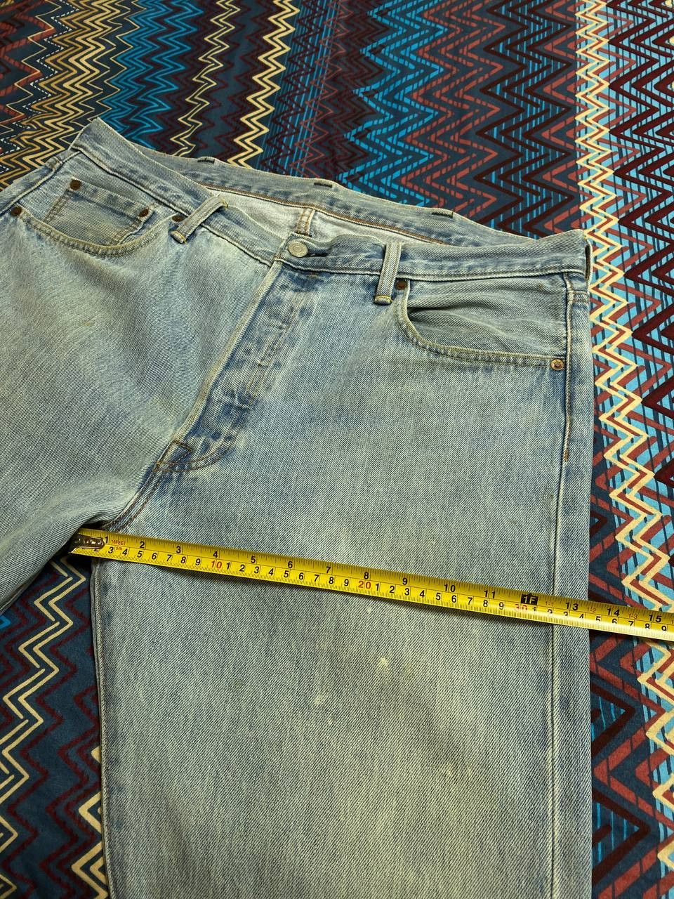 Levi's Distressed Jeans Levi's 501 vintage Y2K w38 streetwear Size US 38 / EU 54 - 13 Thumbnail