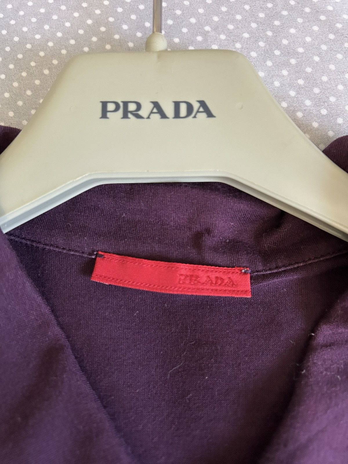 Prada Vintage Polo Design Red Label by Prada Size M / US 6-8 / IT 42-44 - 3 Thumbnail