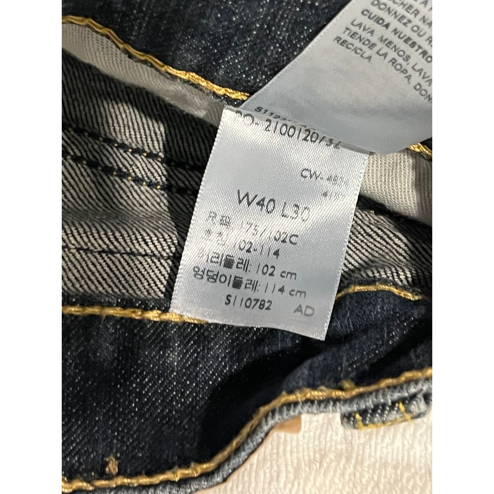 Levi's Levi's Signature Gold Relaxed Straight Fit Leg Jeans 40x30 Size US 40 / EU 56 - 4 Thumbnail