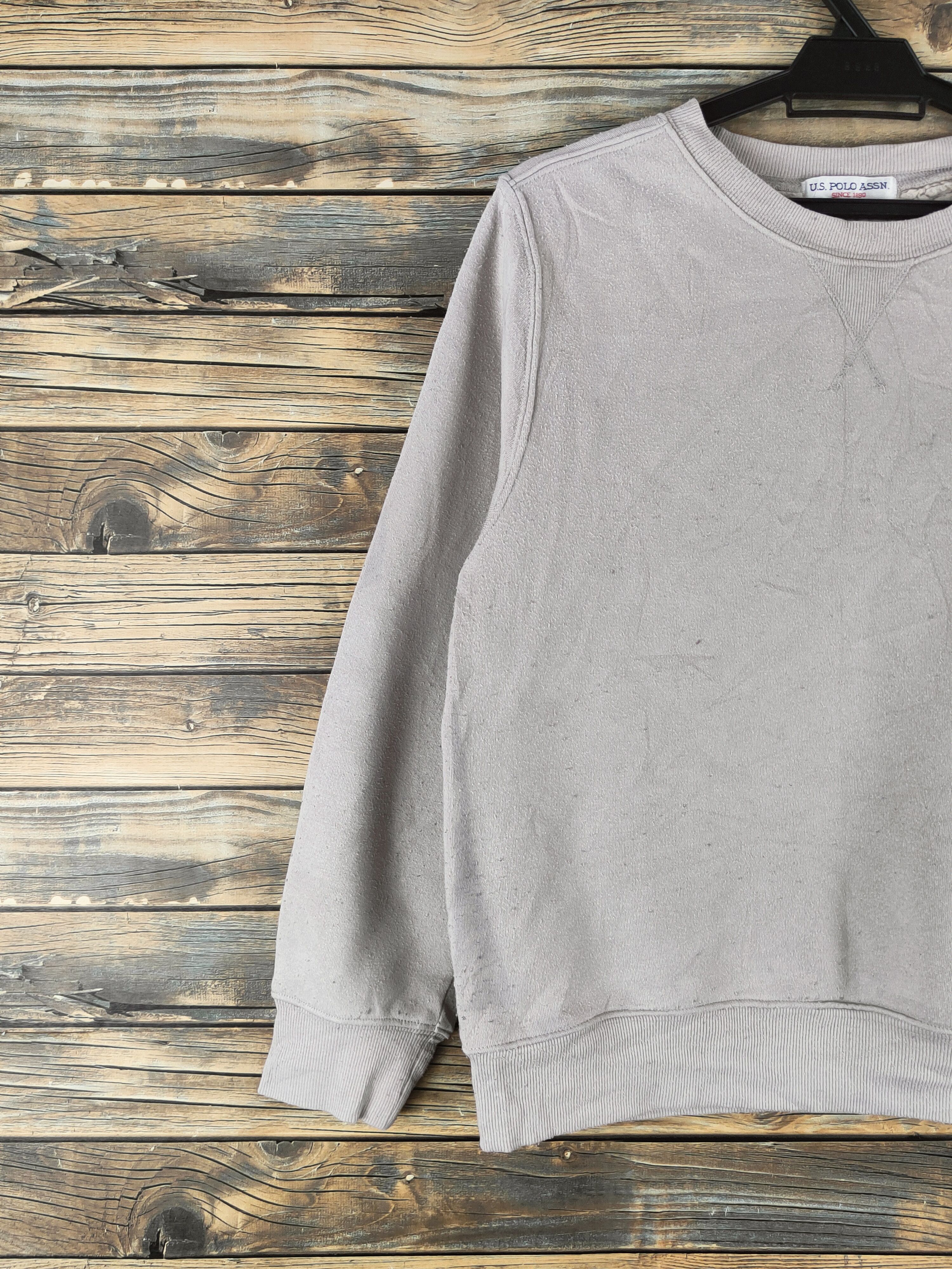 U.S. Polo Assn. Vintage Stuff 🔥 U.S Polo Assn. Cream Sweatshirts Size US M / EU 48-50 / 2 - 4 Thumbnail