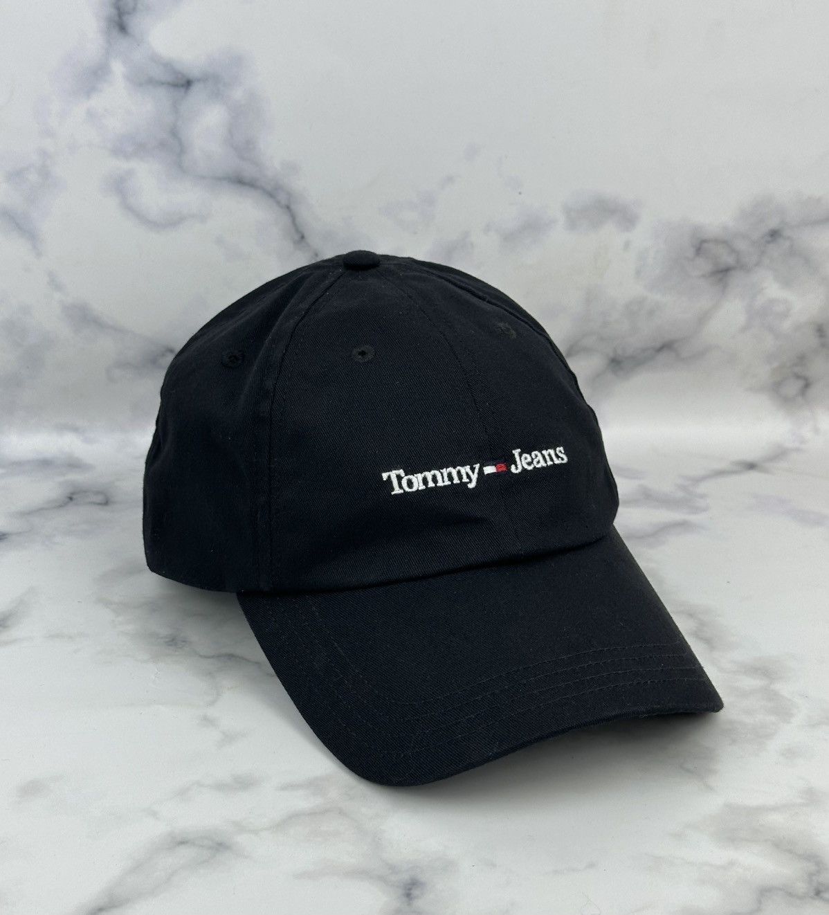 Tommy Hilfiger Tommy Jeans Classic Logo Baseball Cap - Black One Size Size ONE SIZE - 1 Thumbnail