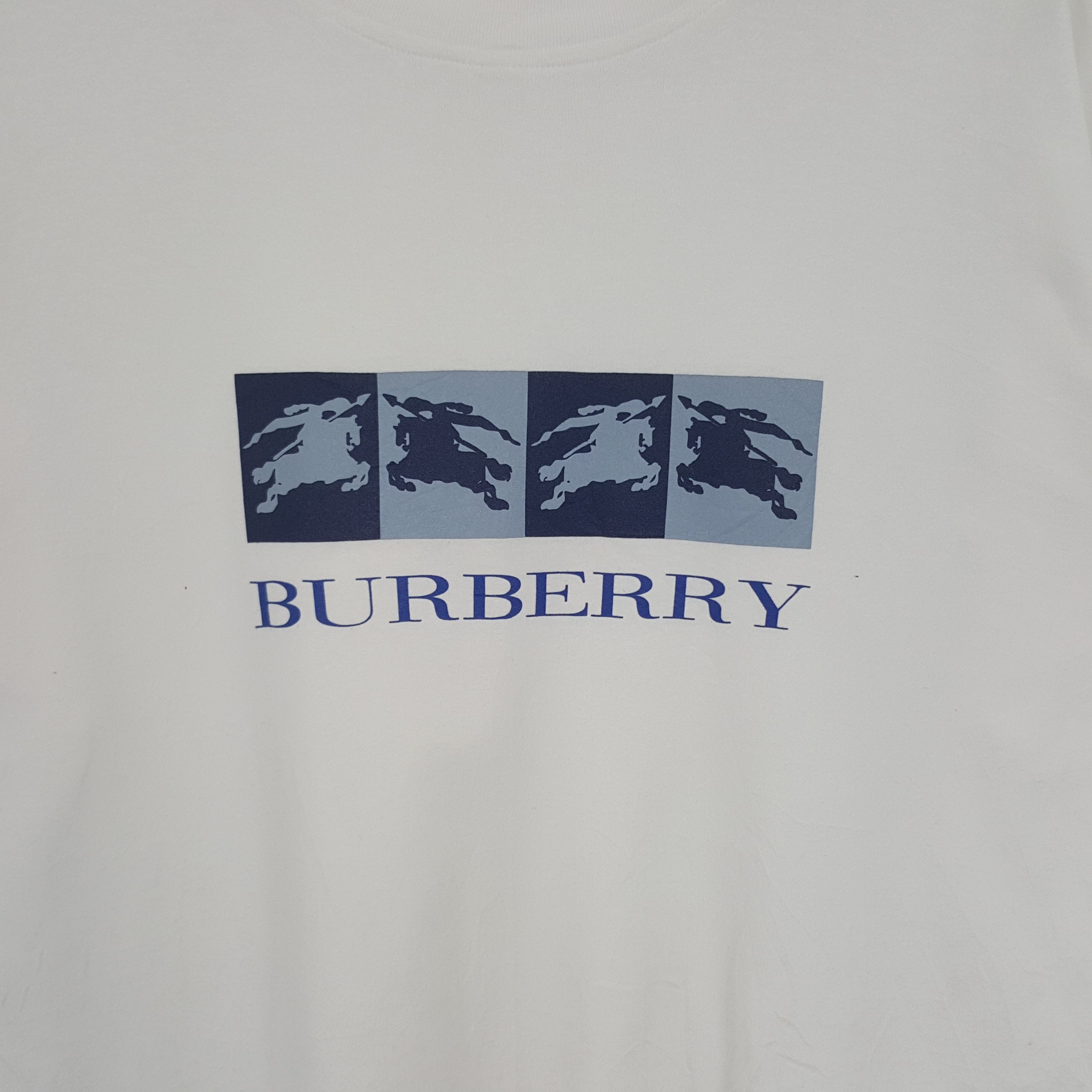 Burberry × Vintage Vintage Burberry London Logo Style Tshirt Size US M / EU 48-50 / 2 - 2 Thumbnail