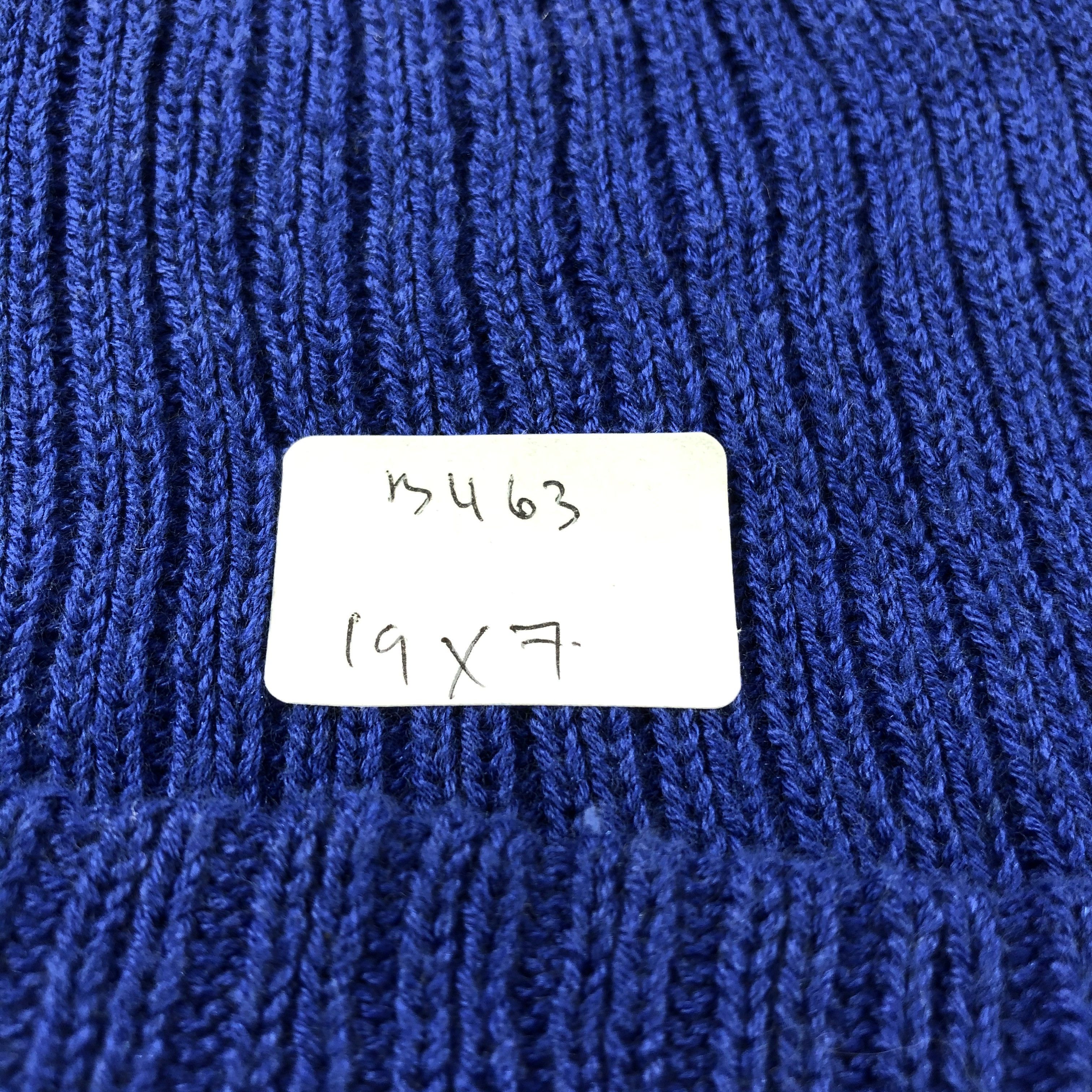 Global Work Global Work Blue Beanie Snowcap Snow Hat B463 Size ONE SIZE - 9 Thumbnail