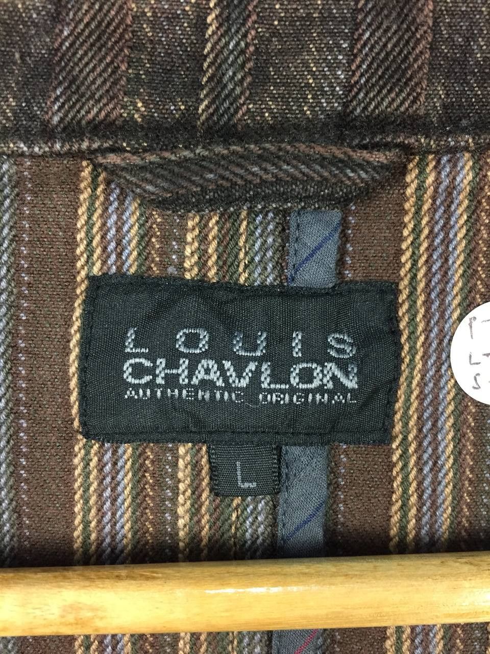 Japanese Brand Vtg Louis Chavlon Brown Hickory Stripe Chore Jacket Size US M / EU 48-50 / 2 - 9 Thumbnail