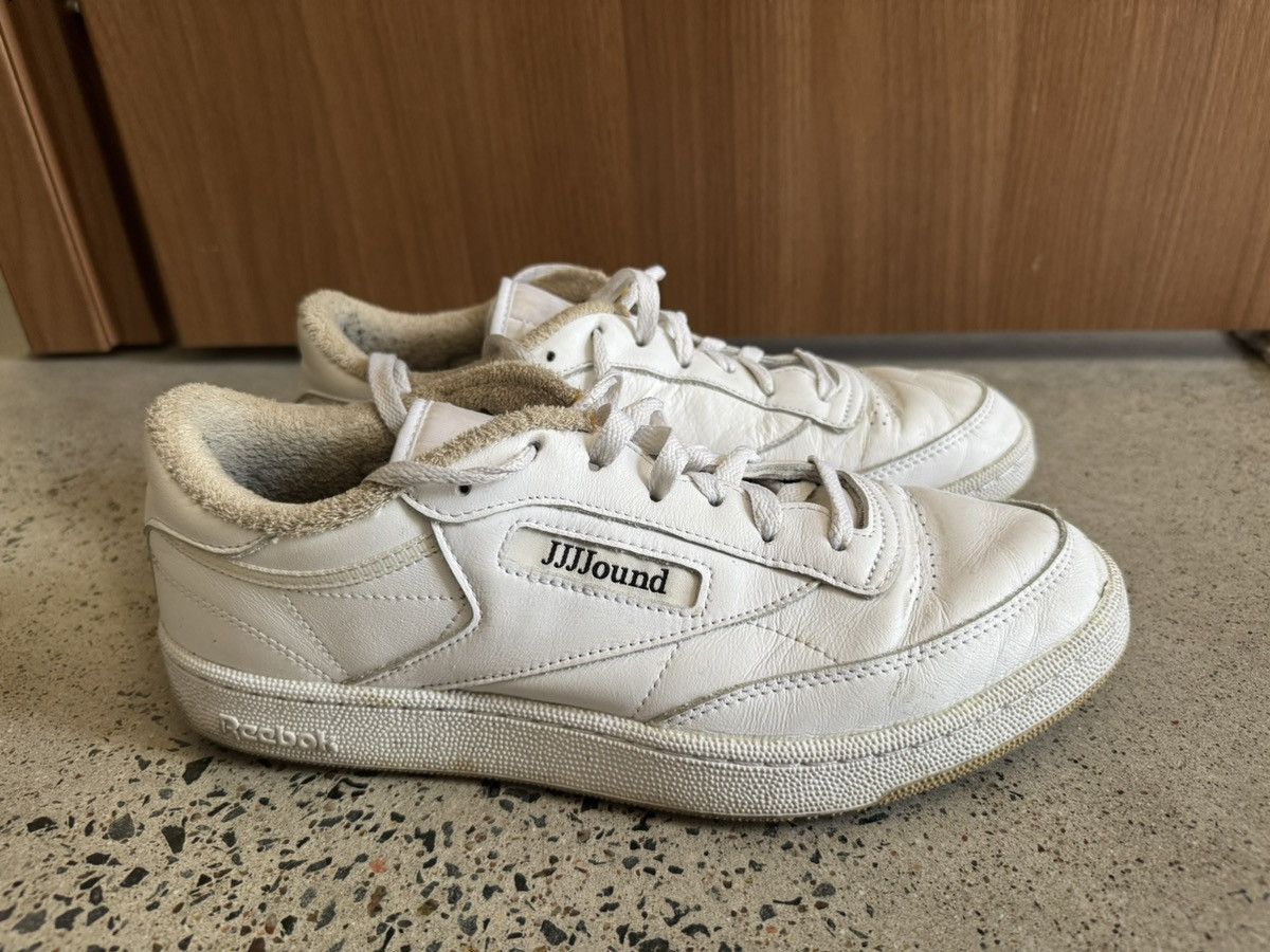 JJJJound × Reebok Reebok X JJJJOUND - white Club C85 - size 10 - used Size US 10 / EU 43 - 1 Thumbnail