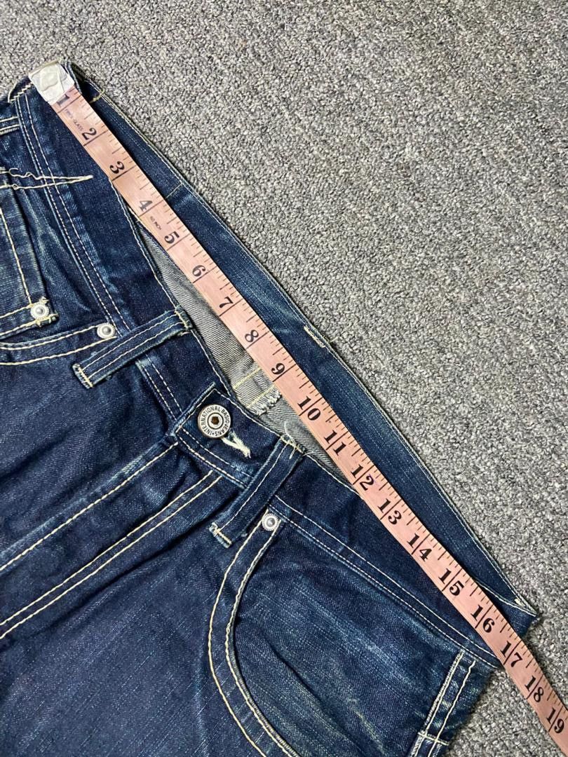 Japanese Brand DRAGON SPIRAL Baggy Style Denim Jeans (136) Size US 34 / EU 50 - 8 Thumbnail
