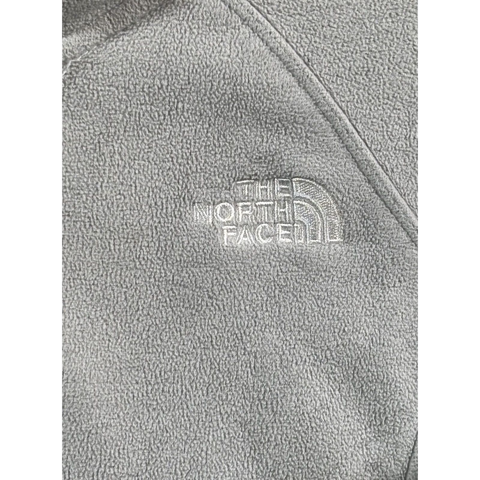 The North Face The North Face Women's Medium Gray Zip Up Fleece Jacket Outdoor Wear, Denali, Logo, Full Zip, Regular Fit, 3-Season, Machine Washable Jacket Size M / US 6-8 / IT 42-44 - 2 Thumbnail