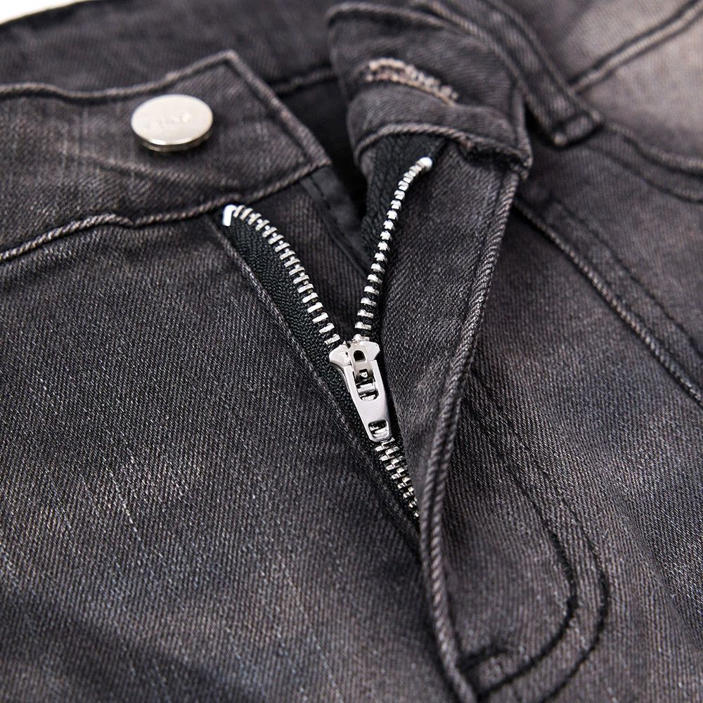 Vintage Men's punk distressed lace-up flared cargo jeans Size US 32 / EU 48 - 4 Thumbnail