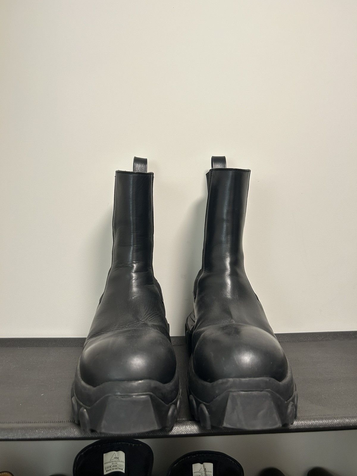 Rick Owens Rick Owens Beetle Bozo Tractor Boots Size US 11 / EU 44 - 1 Thumbnail
