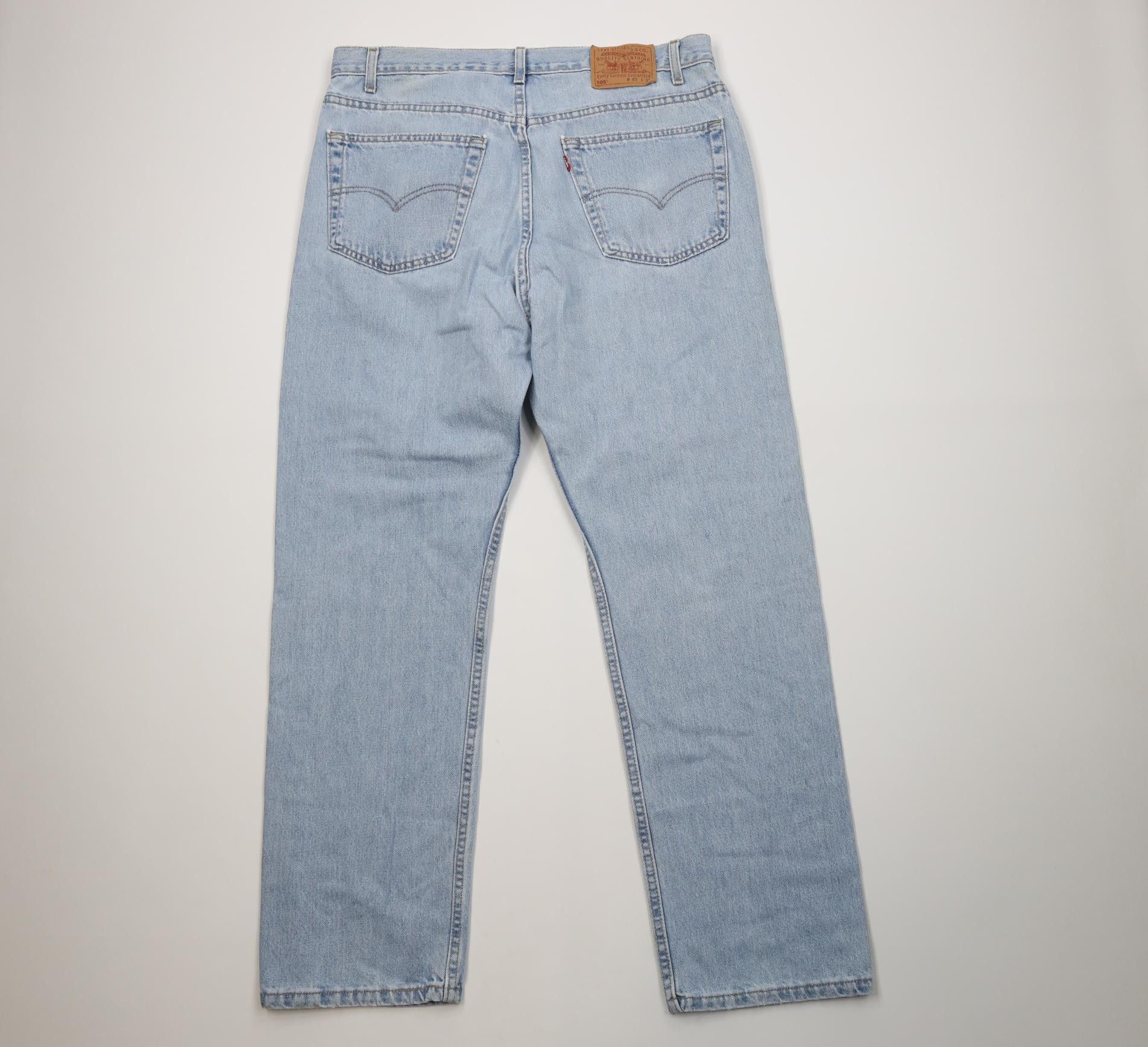 Levi's Vintage Y2K 2000 Levis 505 Regular Straight Leg Jeans USA Size US 40 / EU 56 - 10 Thumbnail