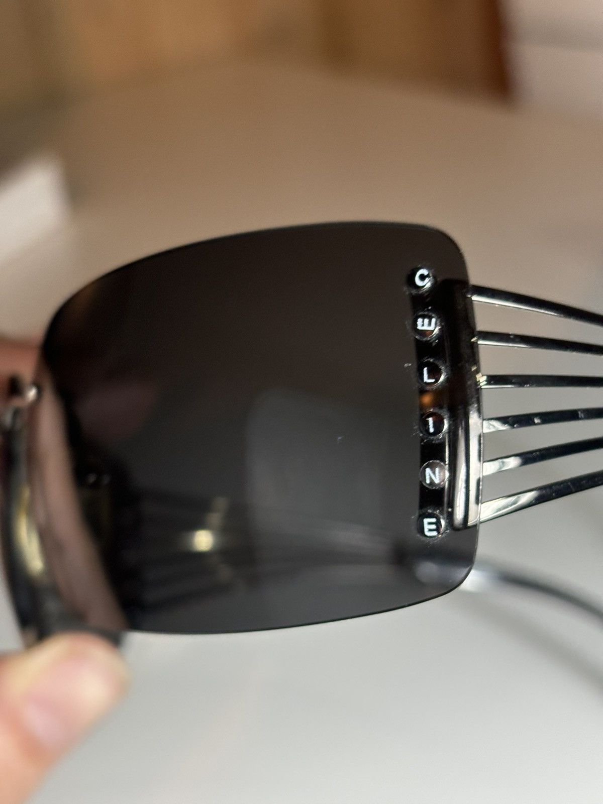 Celine Rare vintage Y2K Celine rimless sunglasses Size ONE SIZE - 4 Thumbnail