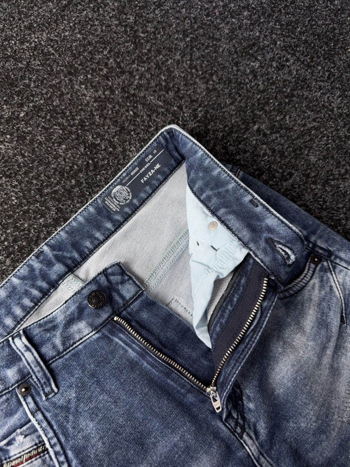 Diesel Vintage 00s Distressed Luxury Diesel Denim pants jeans Size 28" / US 6 / IT 42 - 6 Thumbnail