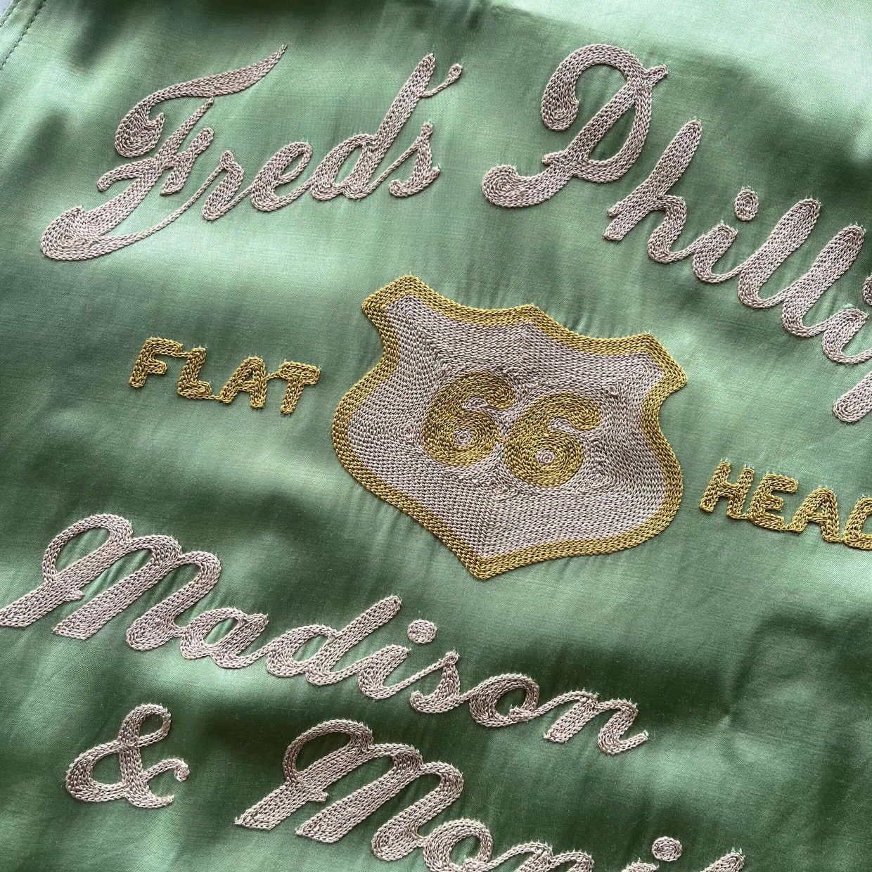 The Flat Head The Flat Head Co. Freds Phillips Chainstitch Souvenir Jacket Size US M / EU 48-50 / 2 - 4 Thumbnail