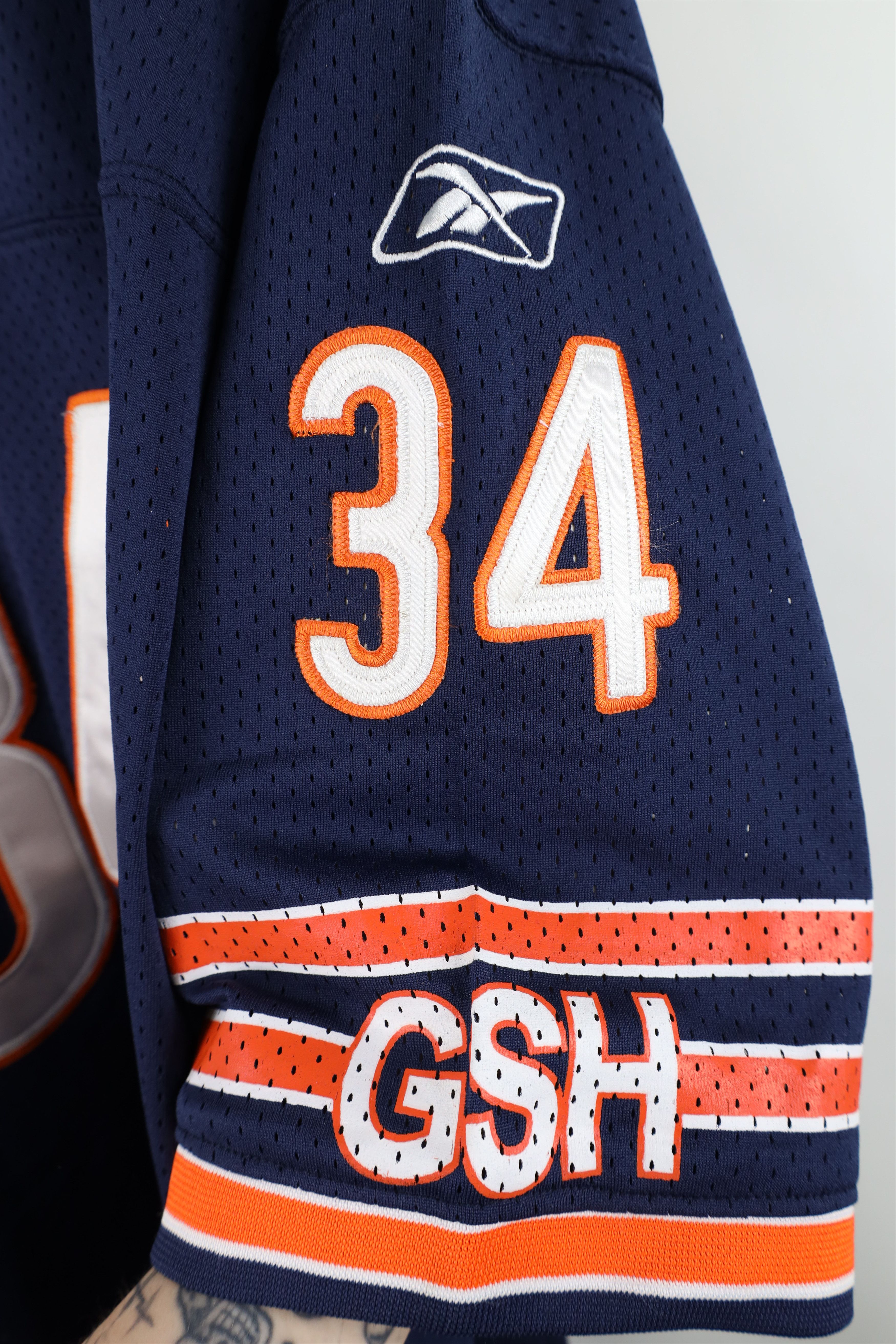Reebok Deadstock Vintage Reebok Chicago Bears Football Jersey Blue Size US XXL / EU 58 / 5 - 4 Thumbnail