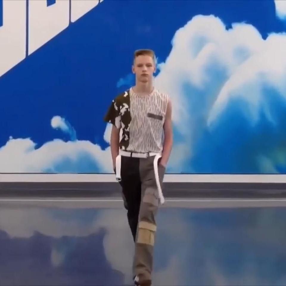 Gosha Rubchinskiy AW18 Runway Hybrid T-shirt
