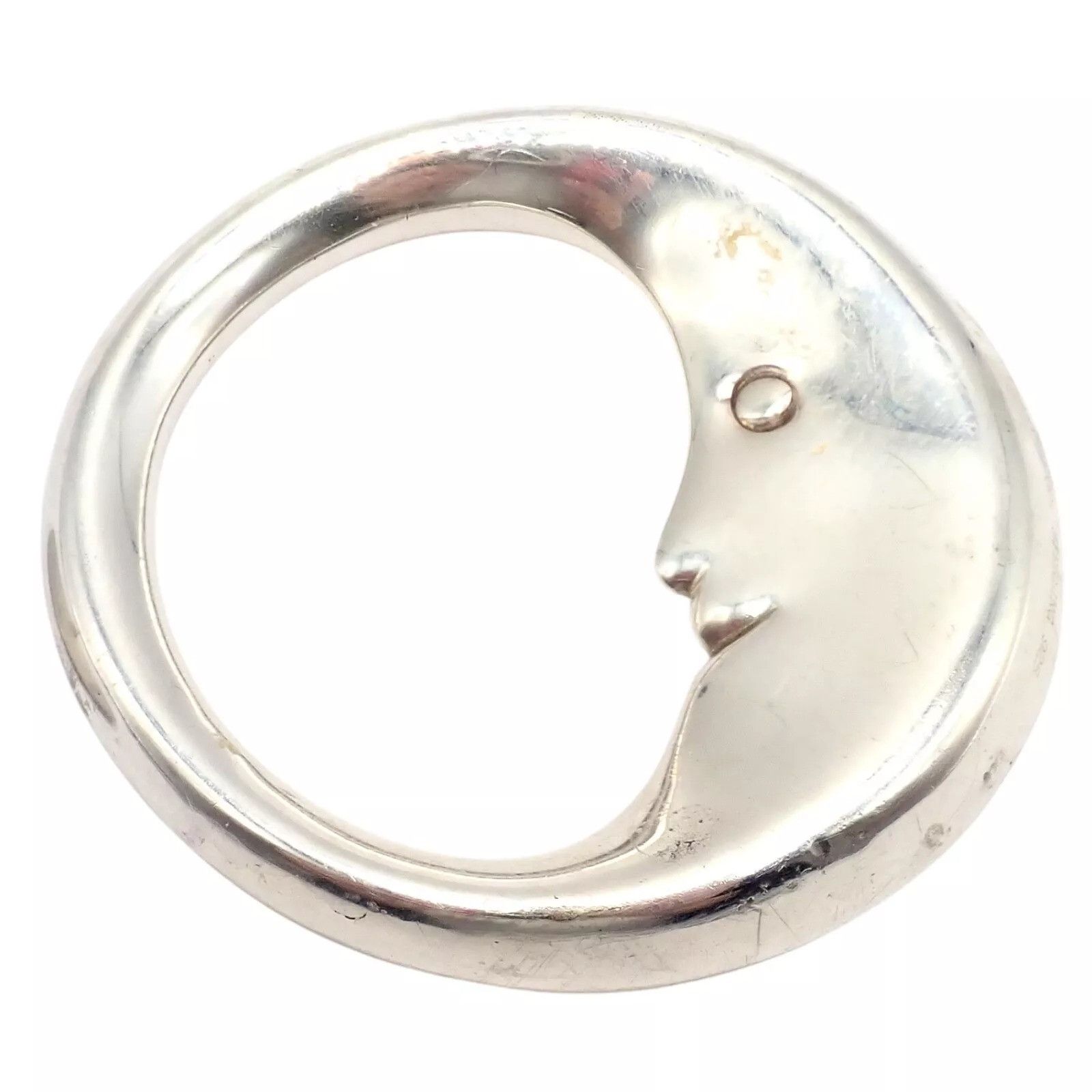 Tiffany & Co. Tiffany & Co Sterling Silver Man In The Moon Baby Rattle Size ONE SIZE - 6 Thumbnail