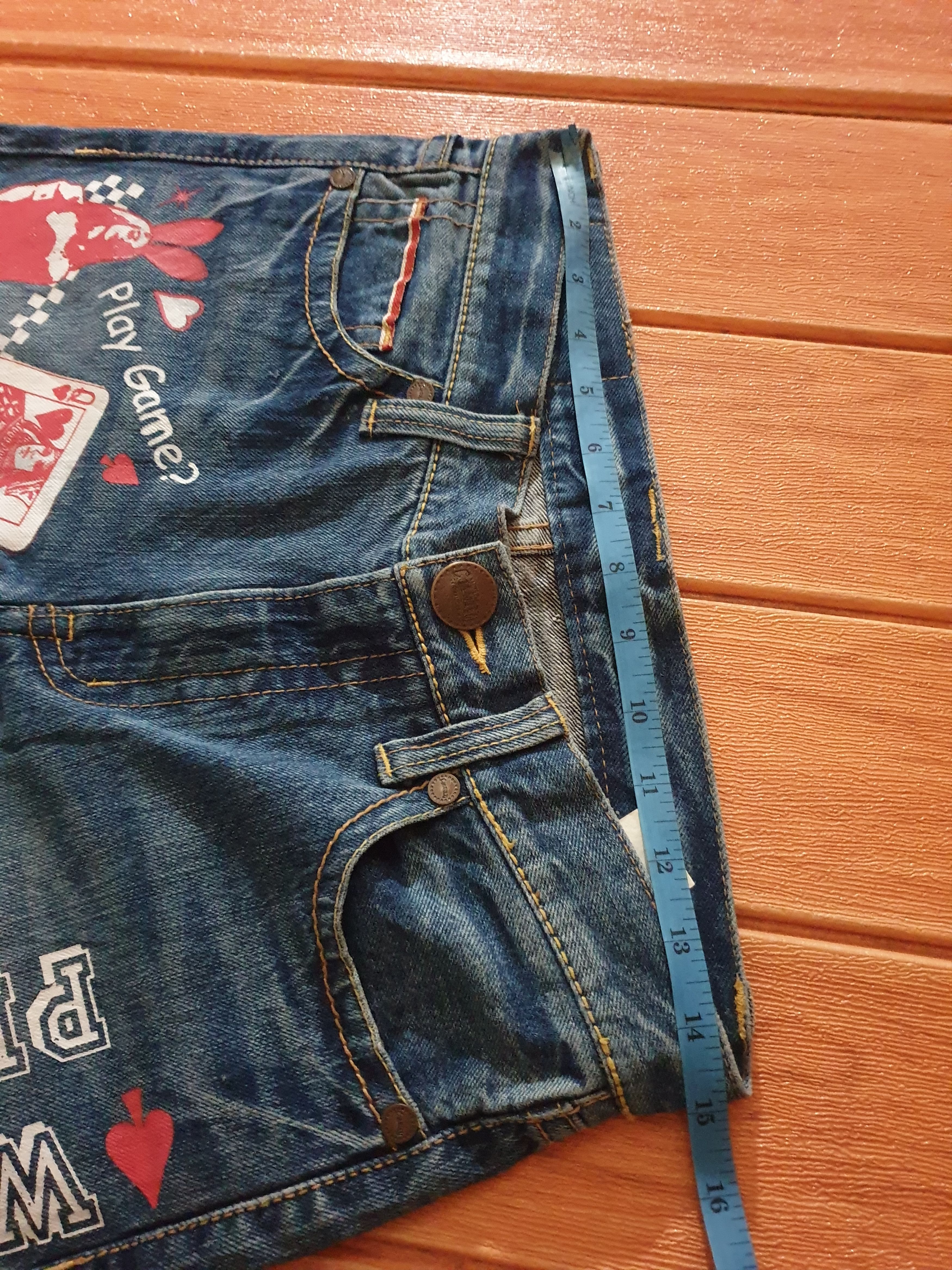 Japanese Brand 💥Coanolu Welcome the play land selvedge denim pant Size US 30 / EU 46 - 14 Thumbnail
