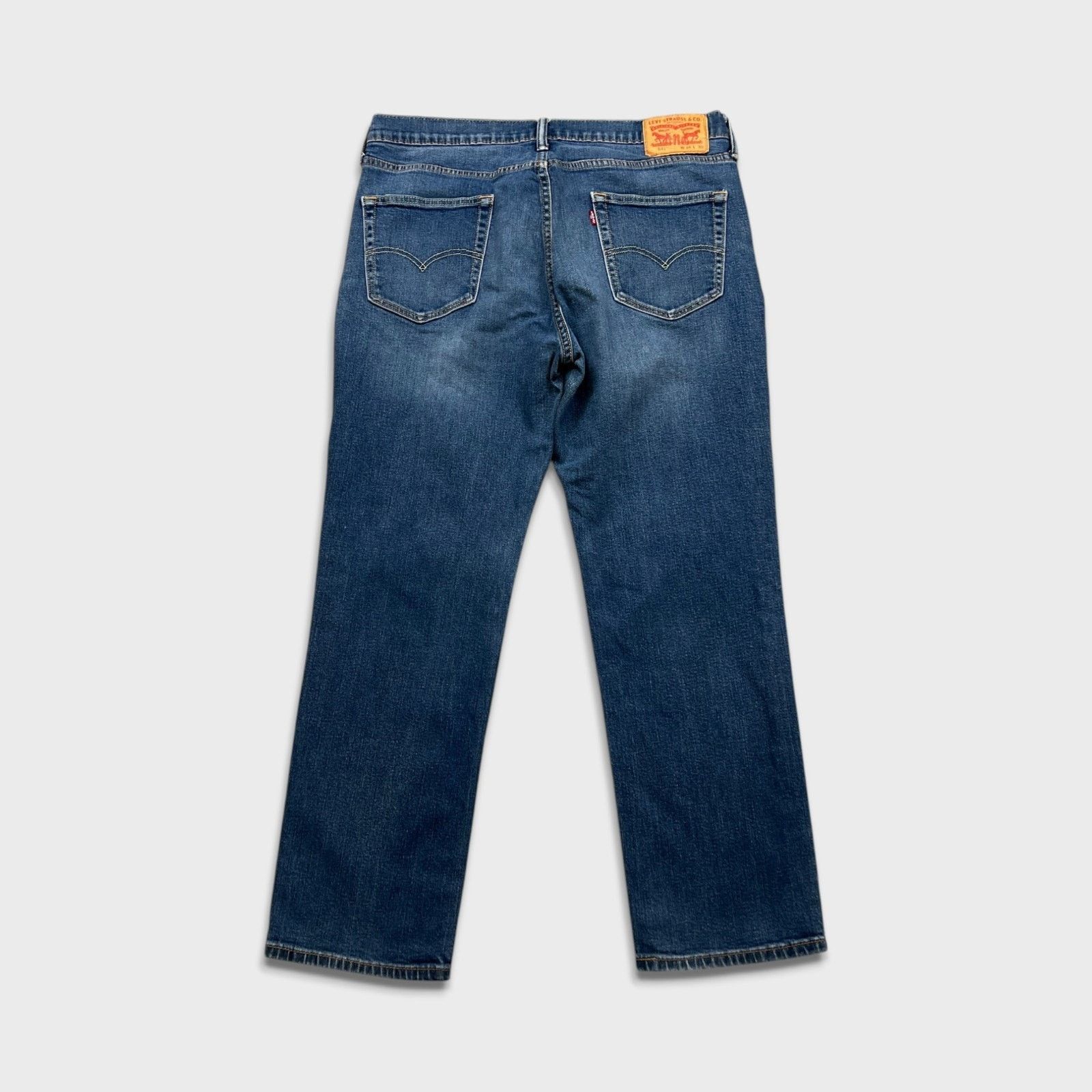 Levi's Levi's 541 Jeans 34x30 Athletic Taper Stretch Faded Denim Size US 34 / EU 50 - 5 Thumbnail