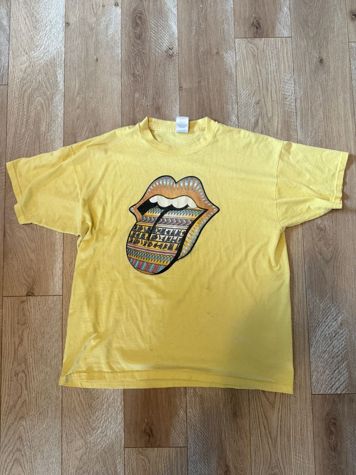 Vintage 1997 Rolling Stones Tour tee Size US L / EU 52-54 / 3 - 1 Thumbnail