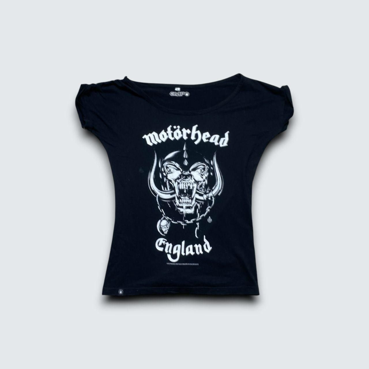 Japanese Brand 00s Motorhead England T-Shirt Black M Size M / US 6-8 / IT 42-44 - 1 Thumbnail