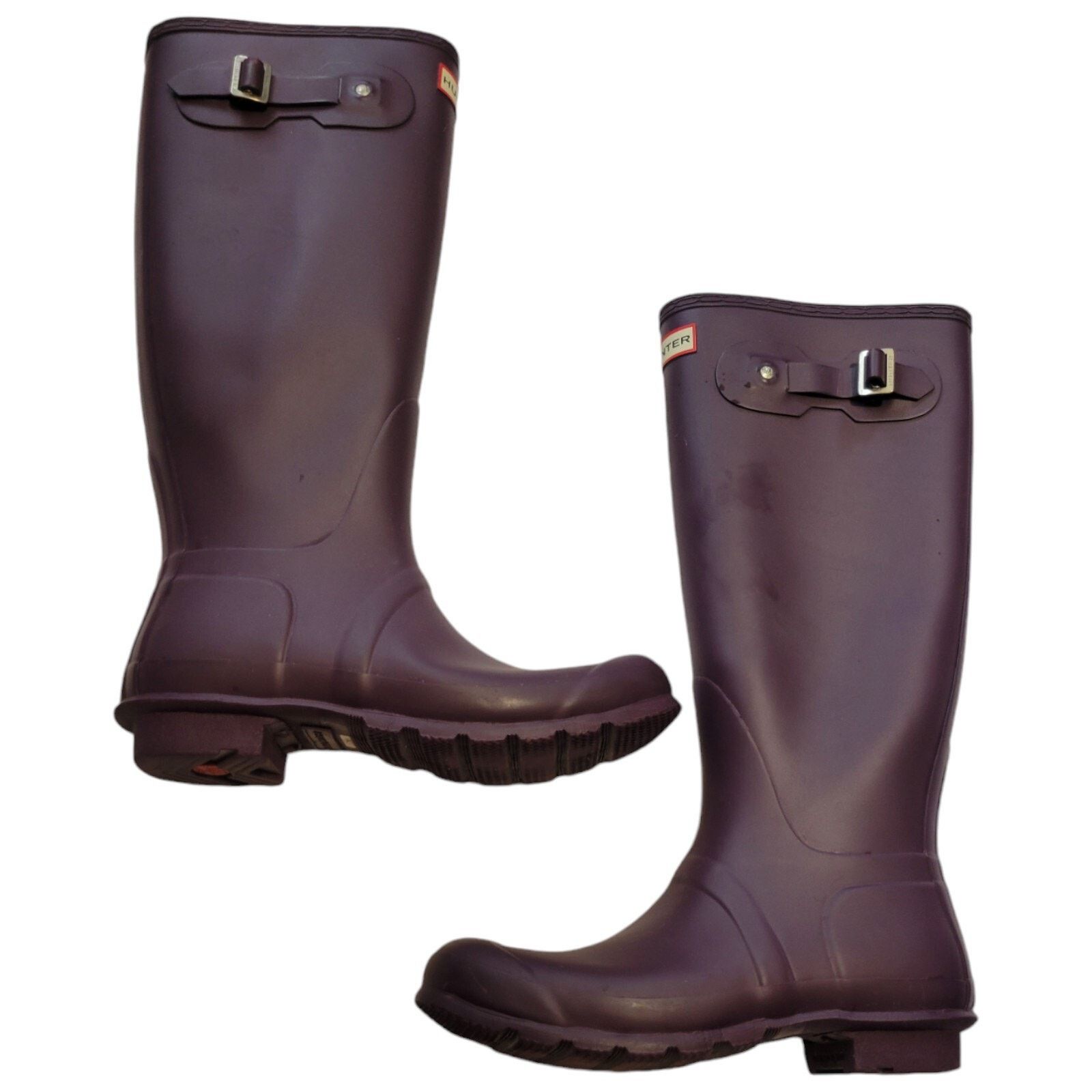 Hunter HUNTER Rubber Wellie Rain Women Boots Size US 10 / EU 42 Size US 10 / IT 40 - 3 Thumbnail