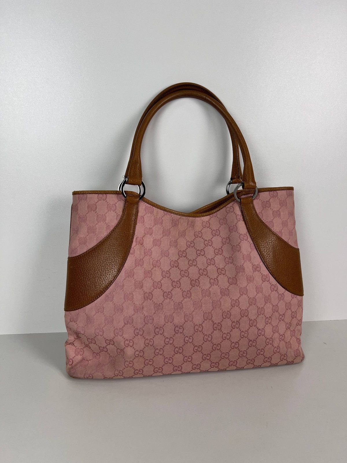 Gucci Gucci canvas tote bag pink Size ONE SIZE - 1 Thumbnail