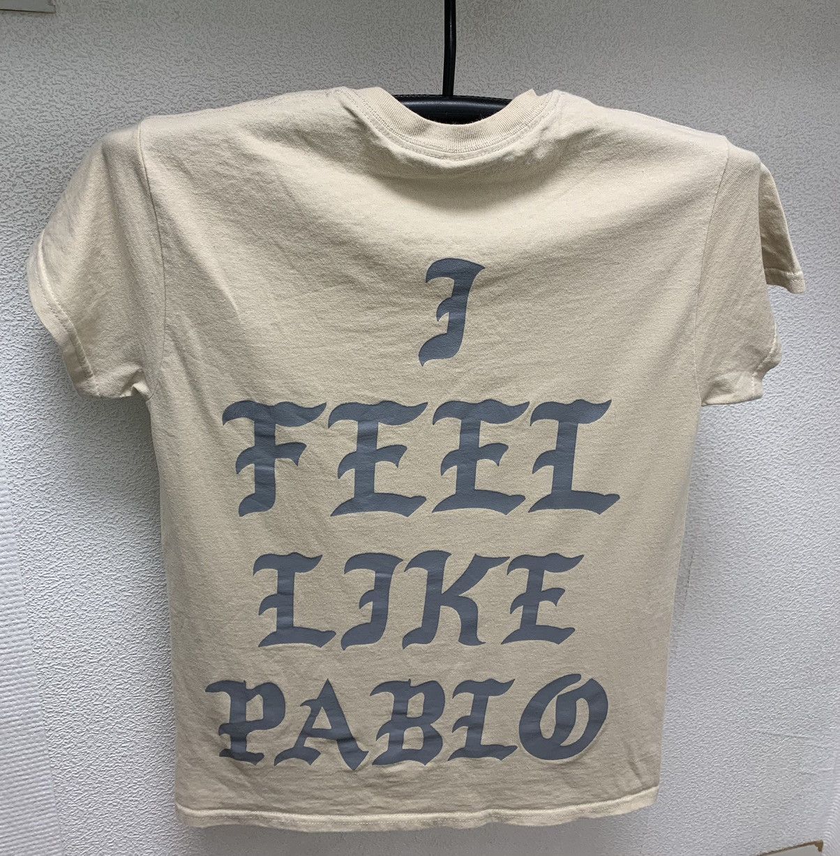 I Feel Like Pablo London t-shirt Yeezus S size