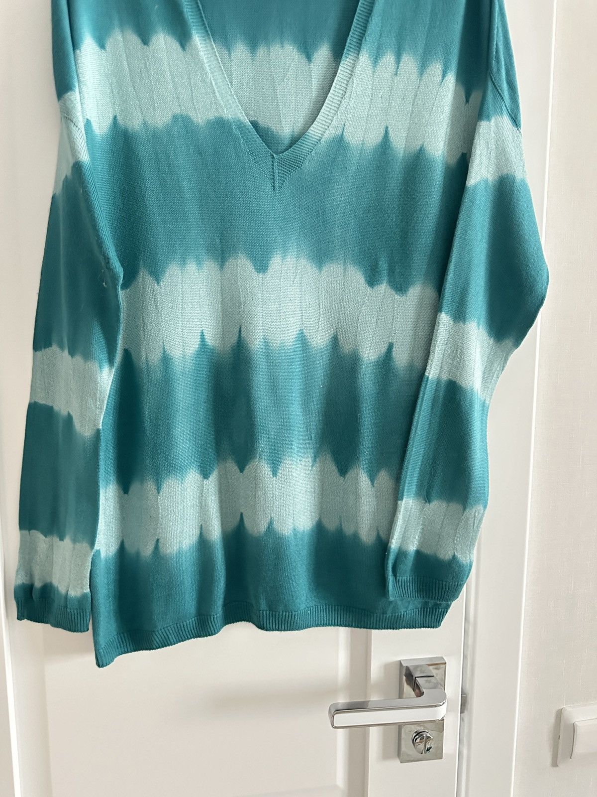 Japanese Brand Suzusan Silk Cardigan Sweater Size US M / EU 48-50 / 2 - 4 Thumbnail