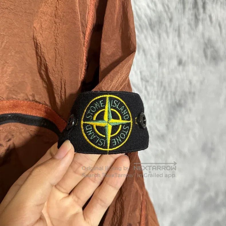 Stone Island Stone Island Metal Nylon Jacket Coat Reddish Brown Color S Size US M / EU 48-50 / 2 - 3 Thumbnail