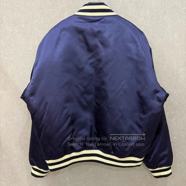Louis Vuitton Louis Vuitton Rhinestone Letter Baseball Jacket Size US M / EU 48-50 / 2 - 2 Thumbnail