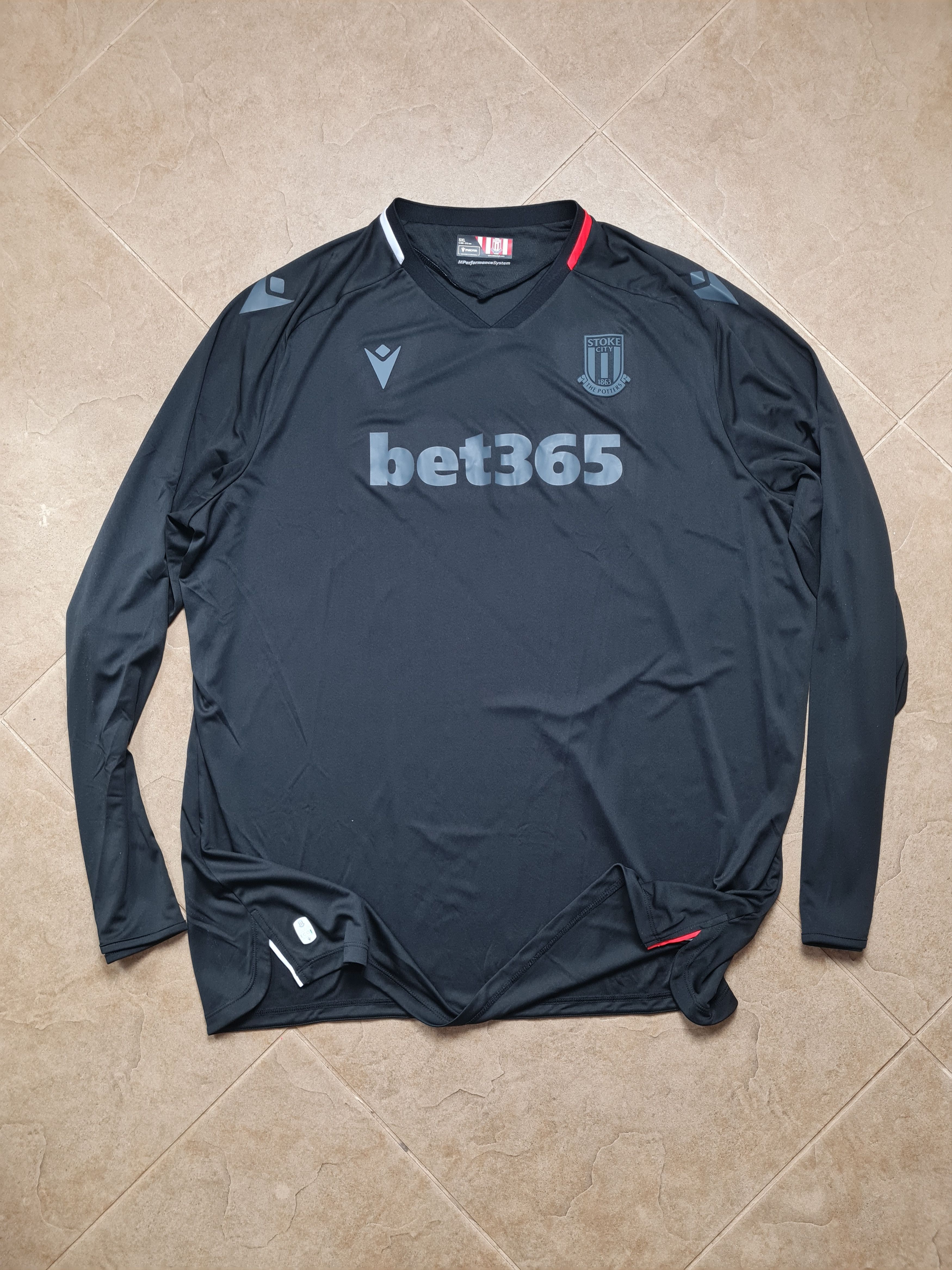 Macron Training Jersey 2024-25 Stoke City Macron Away Soccer Shirt Size US XXL / EU 58 / 5 - 4 Thumbnail