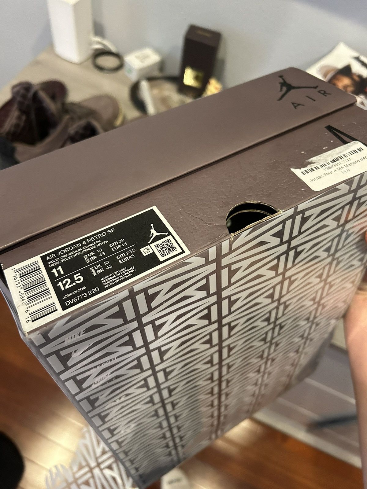 Jordan Brand × Nike Jordan four A Maniere Size US 11 / EU 44 - 12 Thumbnail