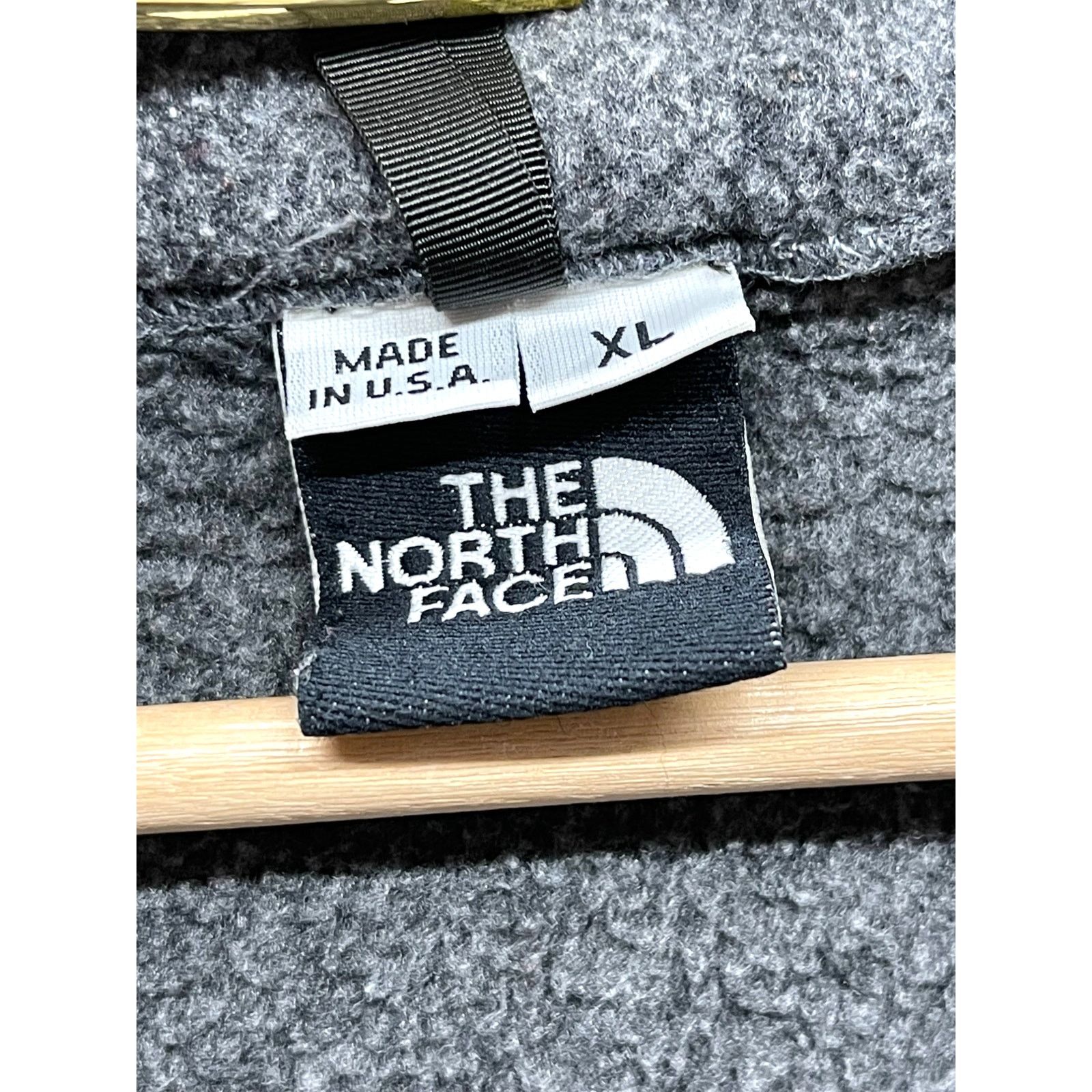 The North Face × Vintage The North Face Men's 90's Full Zip Dark Gray Fleece Jacket Size US XXL / EU 58 / 5 - 3 Thumbnail