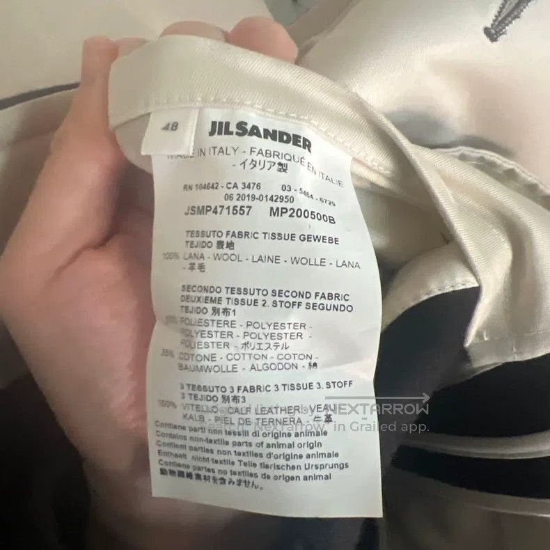 Jil Sander Jil Sander size 48 Long black coat. Size M / US 6-8 / IT 42-44 - 5 Thumbnail